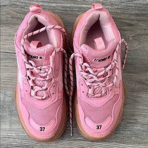 Balenciaga Pink Women's Sneakers